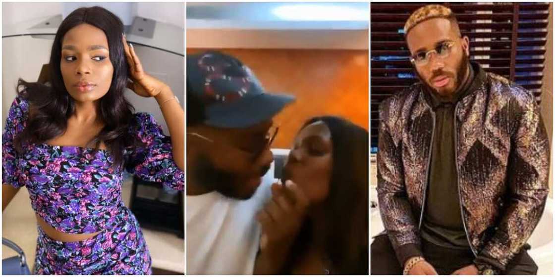 BBNaija star Kaisha reacts to report of Kiddwaya kissing her in viral video BBNaija star Kaisha reacts to report of Kiddwaya kissing her in viral video