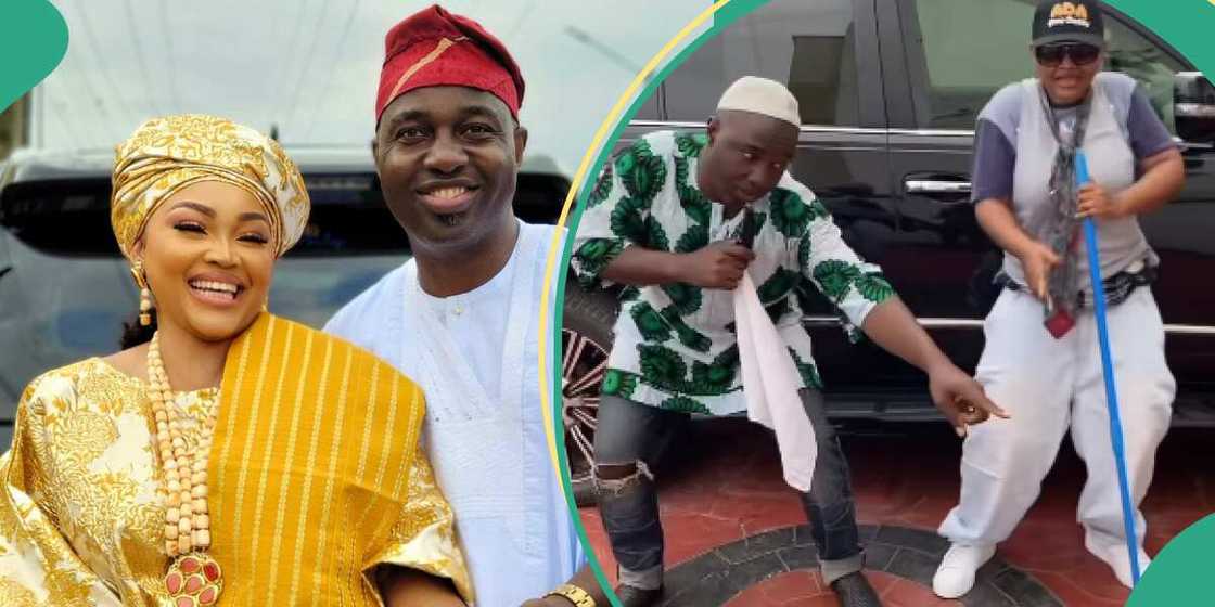 Cute videos of Mercy Aigbe and husband Adekaz. Cute videos of Mercy Aigbe and husband Adekaz.