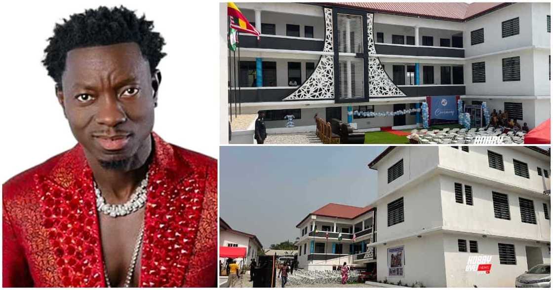 Michael Blackson commissions ultramodern school in his hometown Michael Blackson commissions ultramodern school in his hometown
