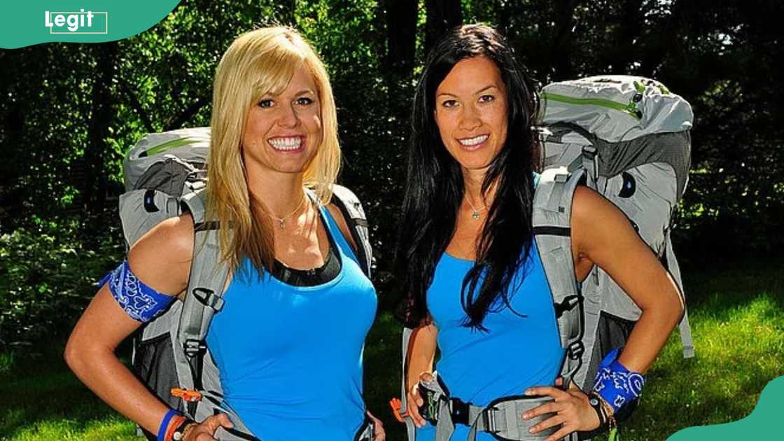 Nat Strand and Kat Chang from THE AMAZING RACE Nat Strand and Kat Chang from THE AMAZING RACE