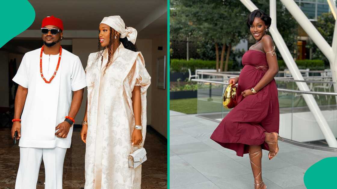 Rude Boy's wife Ivy Ifeoma flaunts her baby bump Rude Boy's wife Ivy Ifeoma flaunts her baby bump