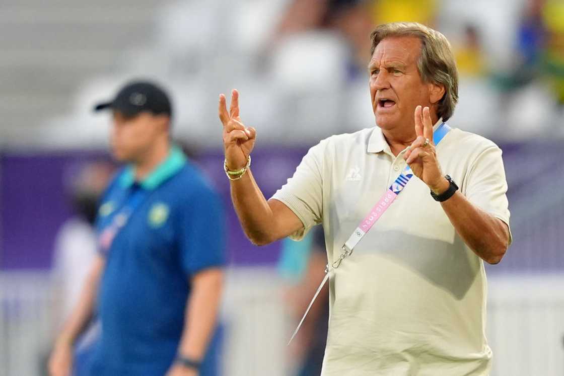 Super Falcons head coach Randy Waldrum Super Falcons head coach Randy Waldrum