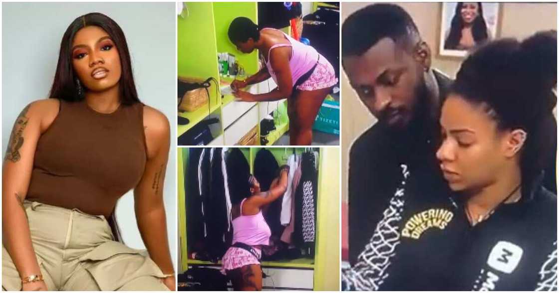 BBNaija All Stars Angel pranks Adekunle and Venita BBNaija All Stars Angel pranks Adekunle and Venita