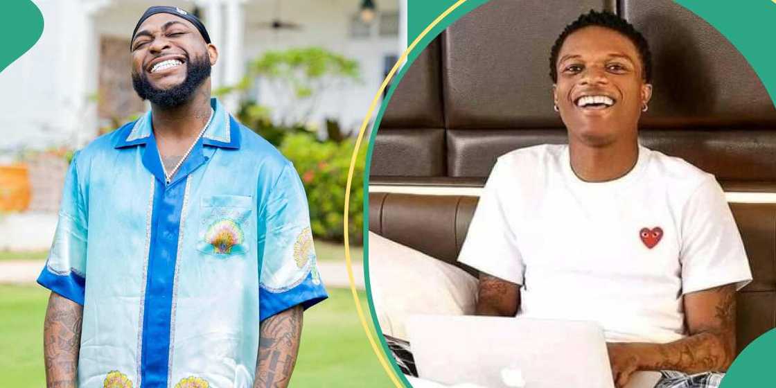 Davido fights back as he enters his comment section to tackle a Wizkid fan. Davido fights back as he enters his comment section to tackle a Wizkid fan.