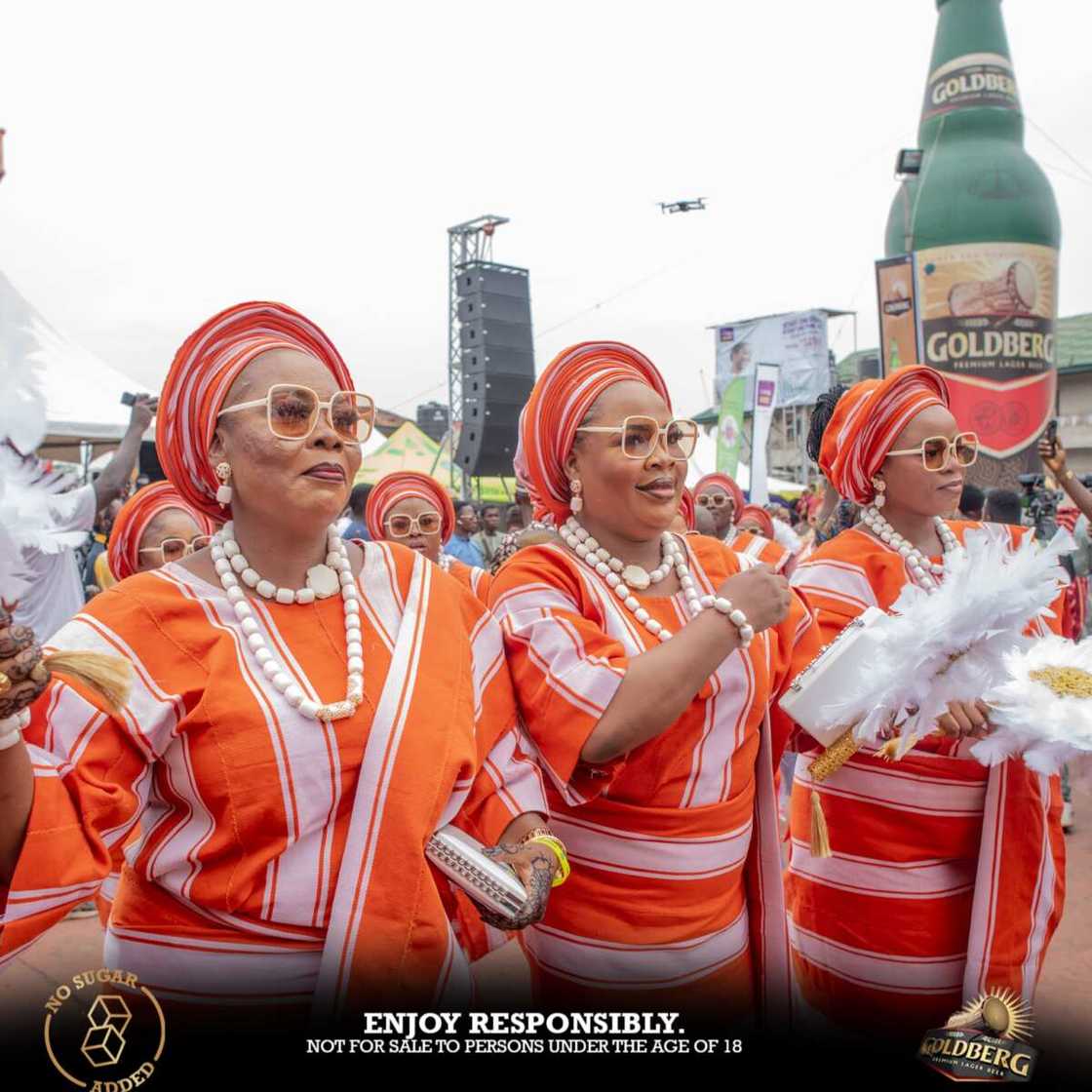 Oyato! Goldberg celebrates the Unique Yoruba Culture at the 2024 Ojude Oba Festival