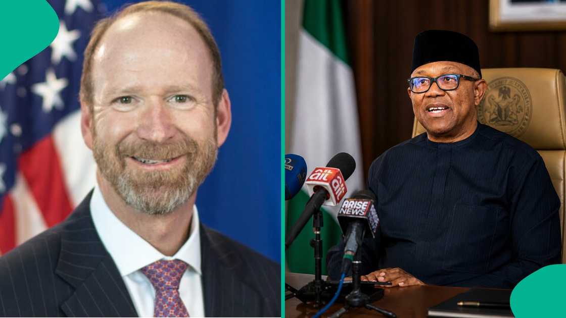 Peter Obi discusses credible elections in Nigeria with US Consul General Rick Swart. Peter Obi discusses credible elections in Nigeria with US Consul General Rick Swart.