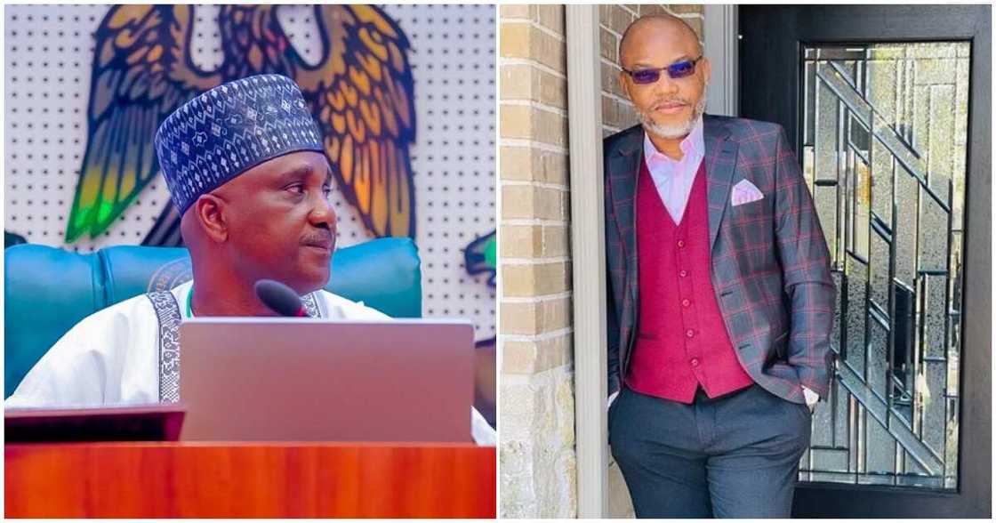 Abbas rejects Kanu's release/ Speaker steps down Kanu's release/ Nnamdi Kanu/ Motion for Kanu's release