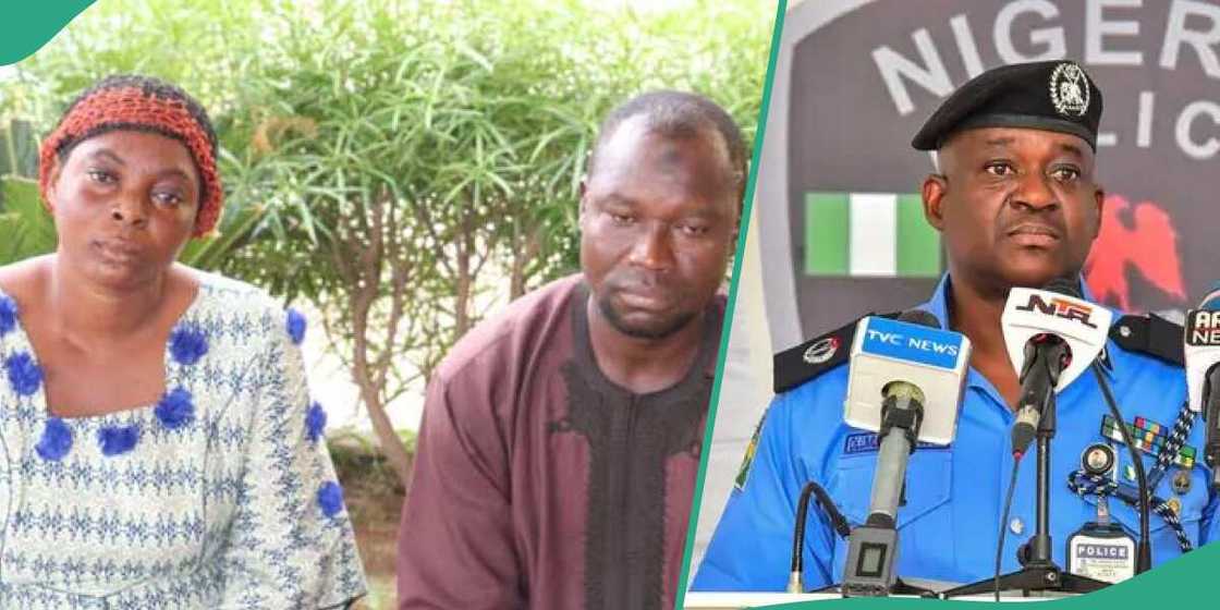 Picture of couple who kidnap themselves to extort money from family Picture of couple who kidnap themselves to extort money from family