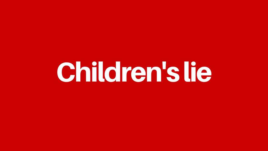 It is a specific type of lies It is a specific type of lies