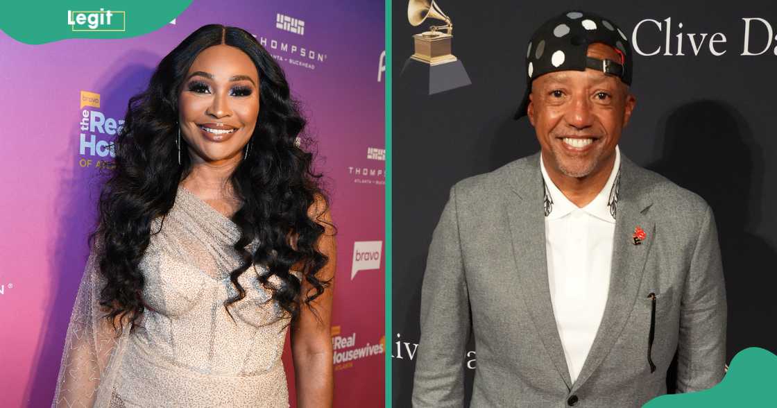 Cynthia Bailey attends The Real Housewives Of Atlanta Season 16 premiere celebration. Russell Simmons attends the Pre-Grammy Gala & Grammy Salute.