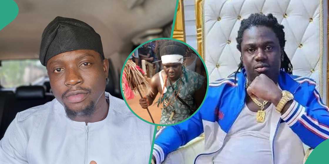 Verydarkman fights Akwa Okuko Verydarkman fights Akwa Okuko