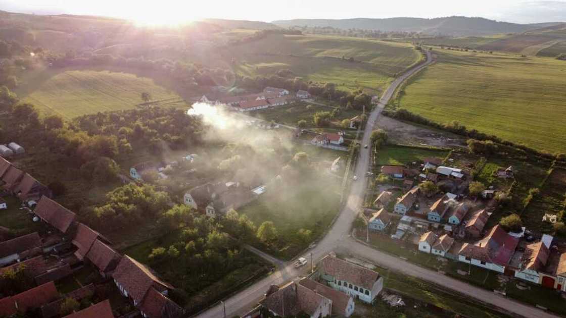 The village of Viscri, in the picturesque region of Transylvania, captured the heart of the then prince Charles