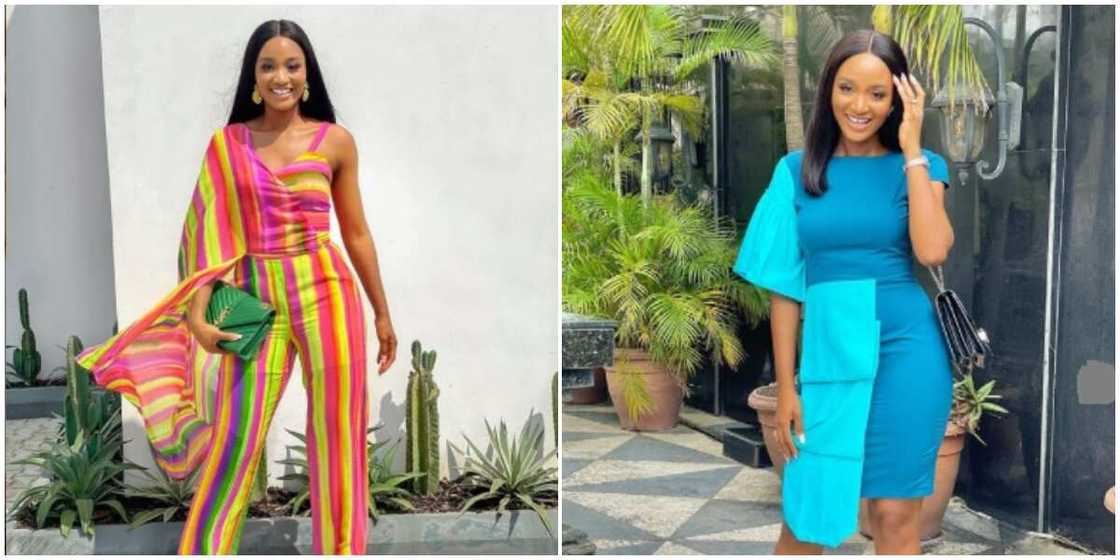 Photos of Powede Awujo in different outfits. Photos of Powede Awujo in different outfits.