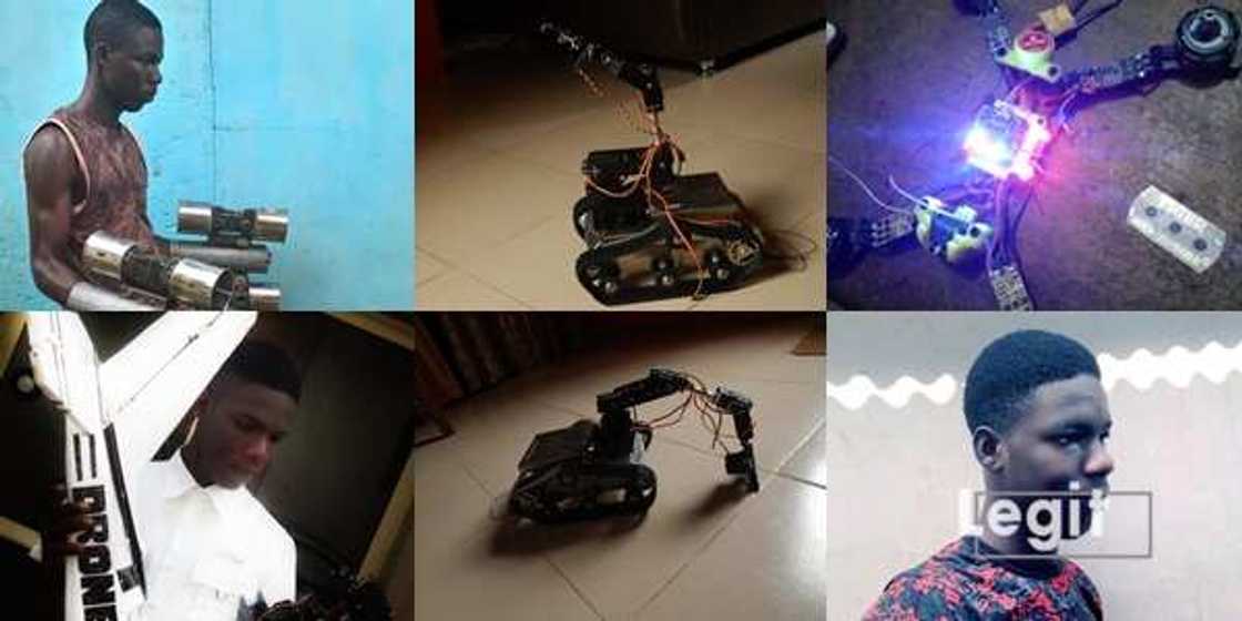 Meet Joshua Olaiya: Young Nigerian man making difference with robots making and coding Meet Joshua Olaiya: Young Nigerian man making difference with robots making and coding