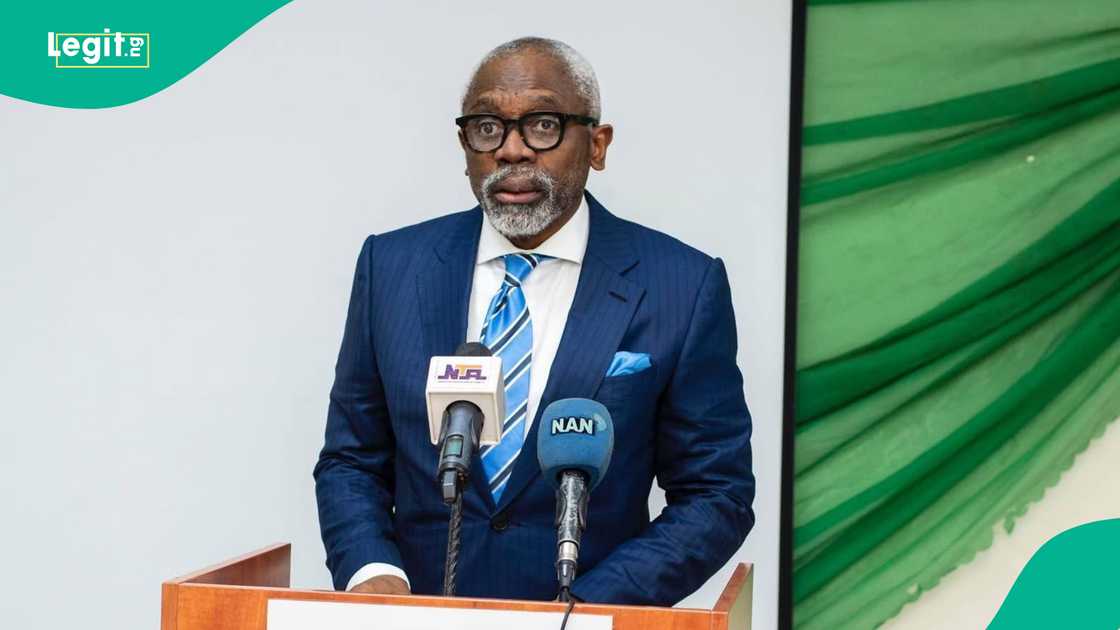 Femi Gbajabiamila a wajen taro a Abuja