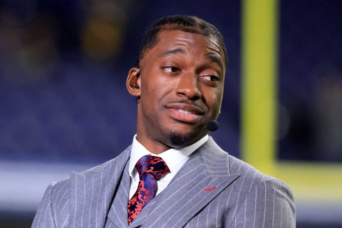 Robert Griffin III at Lucas Oil Stadium