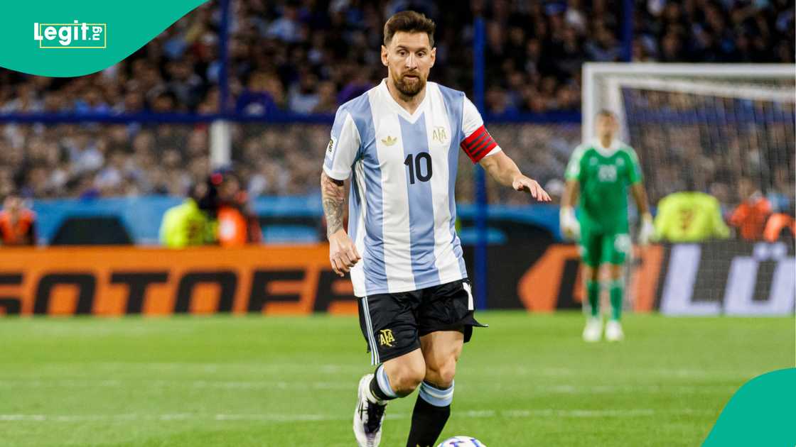 Lionel Messi, Argentina, Peru, Estadio Diego J. Armando, Buenos Aires. Lionel Messi, Argentina, Peru, Estadio Diego J. Armando, Buenos Aires.