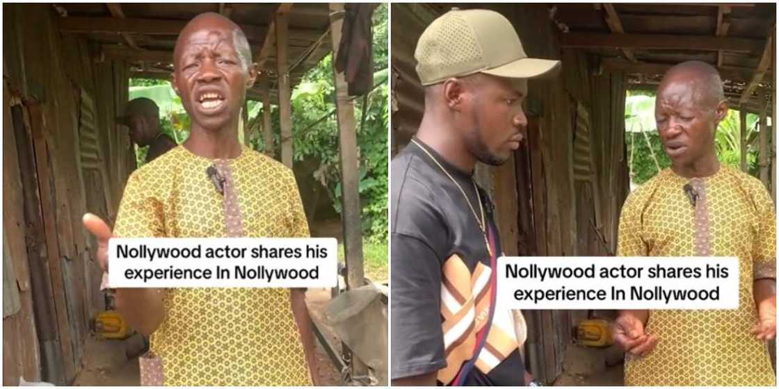Veteran actor cries over being paid N1000 Veteran actor cries over being paid N1000
