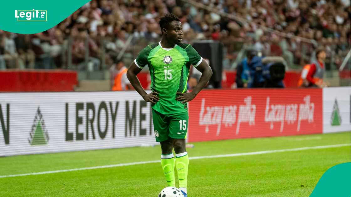 Moses Simon of during the international friendly match between Poland and Nigeria in Warsaw. Photo by Marek Iwanczuk Moses Simon of during the international friendly match between Poland and Nigeria in Warsaw. Photo by Marek Iwanczuk