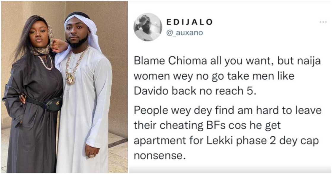 Davido and Chioma back together