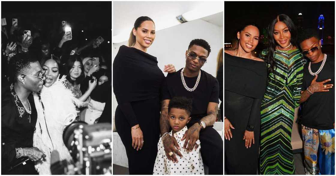 Wizkid, Naomi Campbell Wizkid, Naomi Campbell