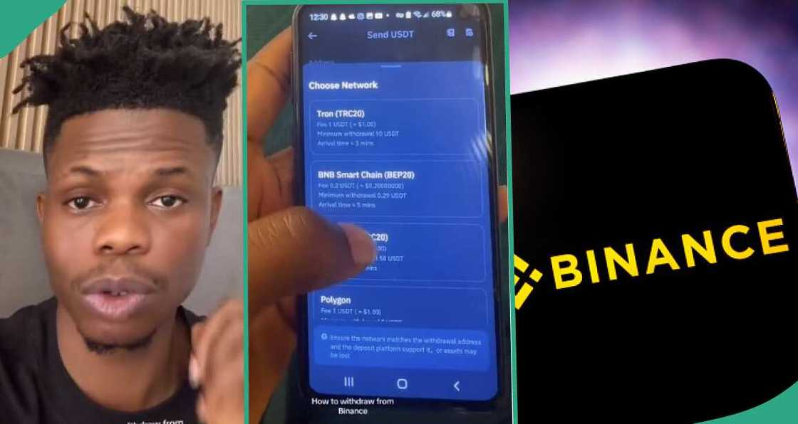 Man shows how to withdraw in naira on Binance Man shows how to withdraw in naira on Binance