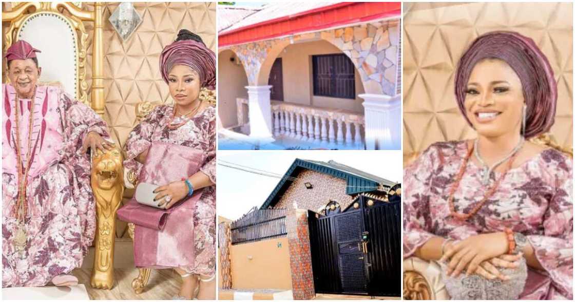 Late Alaafin of Oyo's queens show off their new houses Late Alaafin of Oyo's queens show off their new houses