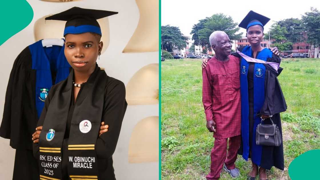 A young graduate of UNIPORT narrated how she bagged a first-class degree in a rare course following father's dream A young graduate of UNIPORT narrated how she bagged a first-class degree in a rare course following father's dream