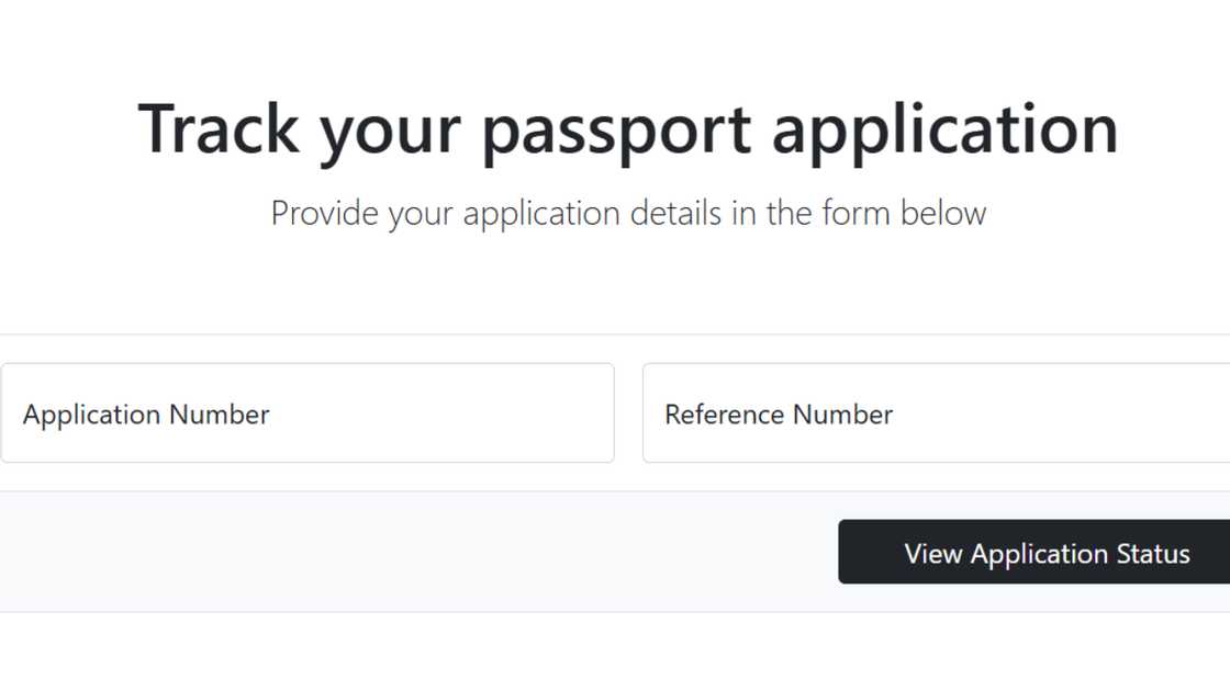 Nigeria Immigration Service Passport Application tracking page. Nigeria Immigration Service Passport Application tracking page.