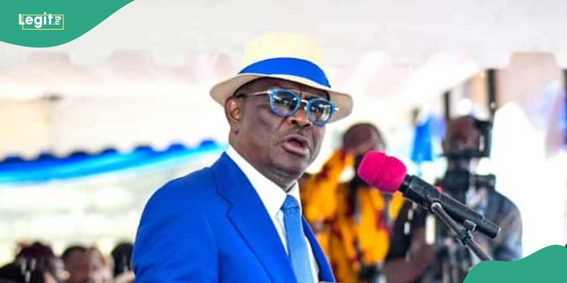 Ministan Abuja, Nyesom Wike. Ministan Abuja, Nyesom Wike.