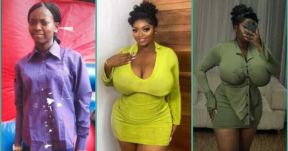 Lady stuns viewers with her body transformation Lady stuns viewers with her body transformation