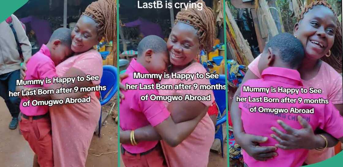 A Nigerian mother has returns from omugwo abroad. A Nigerian mother has returns from omugwo abroad.