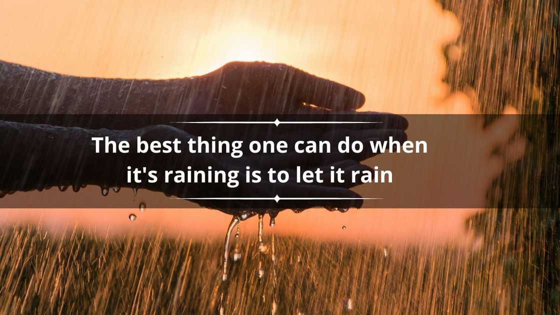 positive rainy day quotes