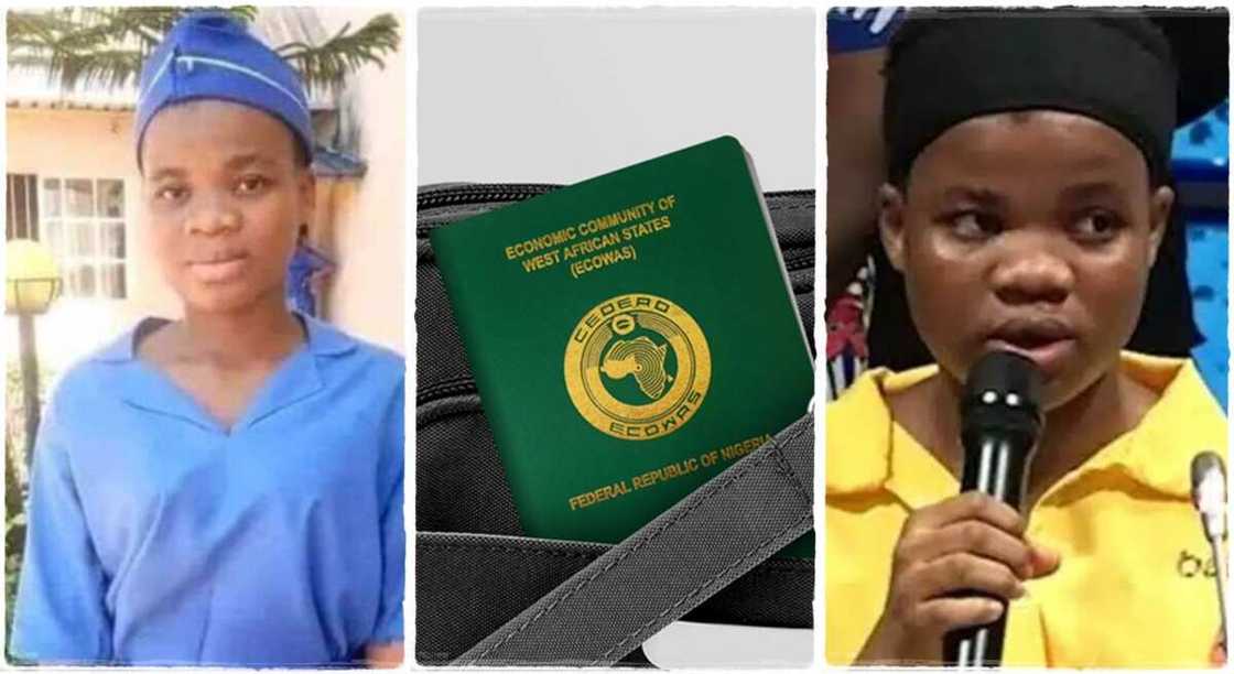 Ejikeme Mmesoma reportedly secures her international passport. Ejikeme Mmesoma reportedly secures her international passport.
