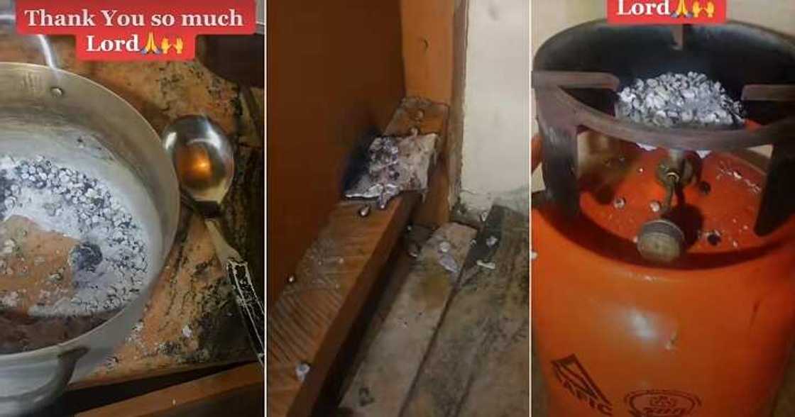 Man sleeps off while cooking, house burnt Man sleeps off while cooking, house burnt