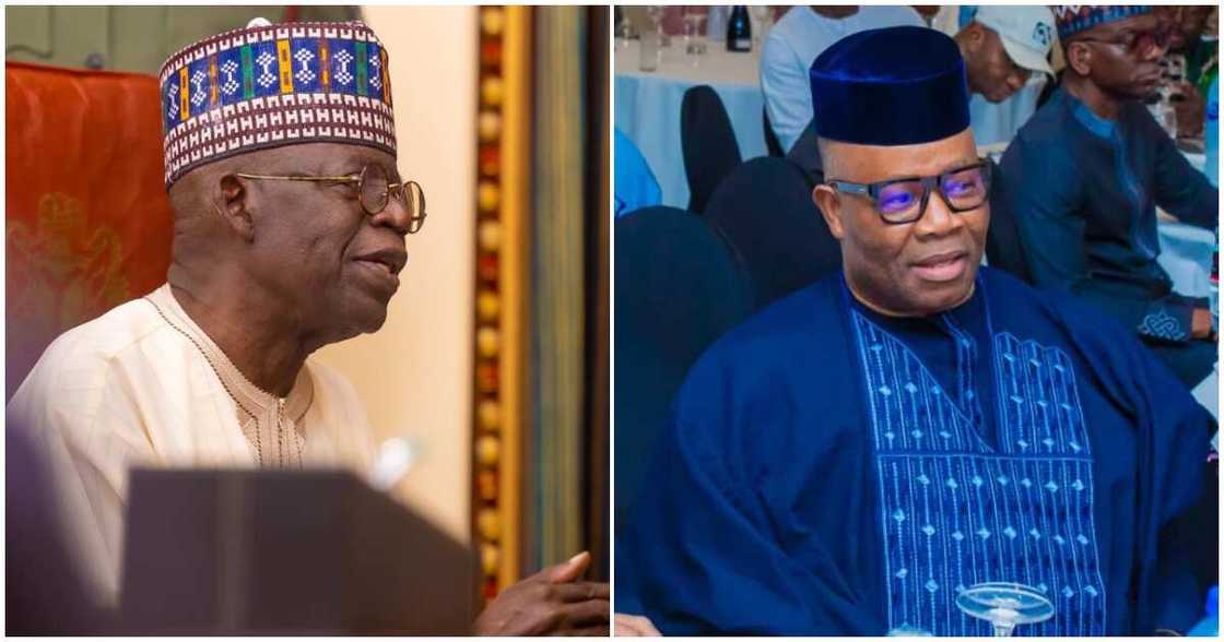 Tinubu and Akpabio's deal/ Akpabio's deal for Senate Presidency/ Tinubu endorsed Akpabio Tinubu and Akpabio's deal/ Akpabio's deal for Senate Presidency/ Tinubu endorsed Akpabio