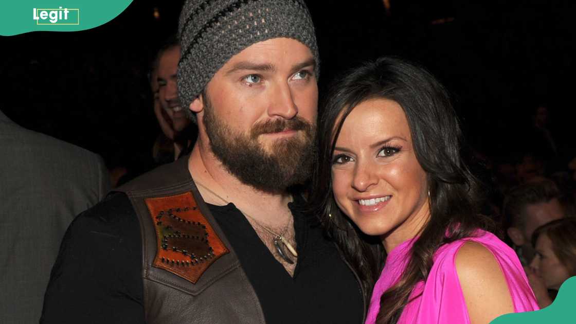 Musician Zac Brown of the Zac Brown Band and his wife Shelly Brown