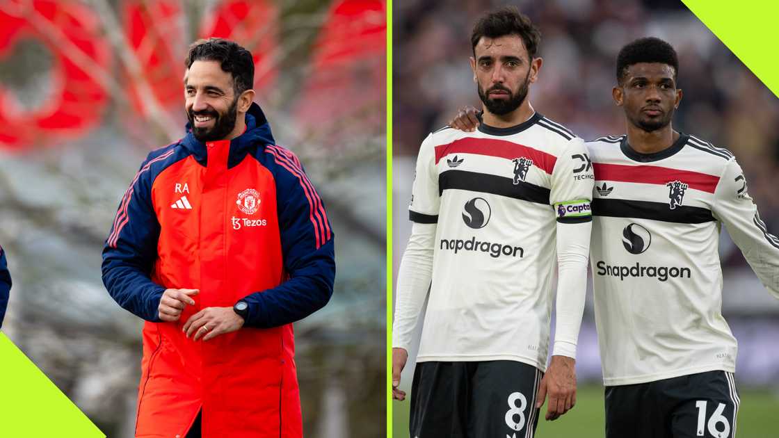 Ruben Amorim could start Amad Diallo and Bruno Fernandes in his Manchester United team against Ipswich