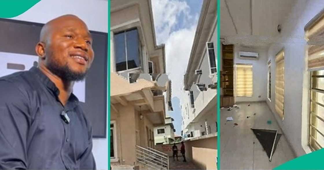 Landlord drags tenant in video after seeing condition of apartment he rented Landlord drags tenant in video after seeing condition of apartment he rented