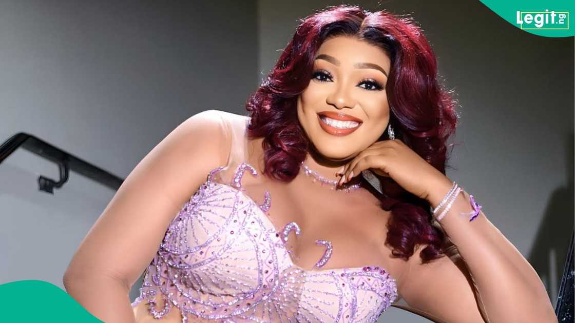 Peggy Ovire drops subtle response after Frederick Leonard talks about finding happiness and fulfilment