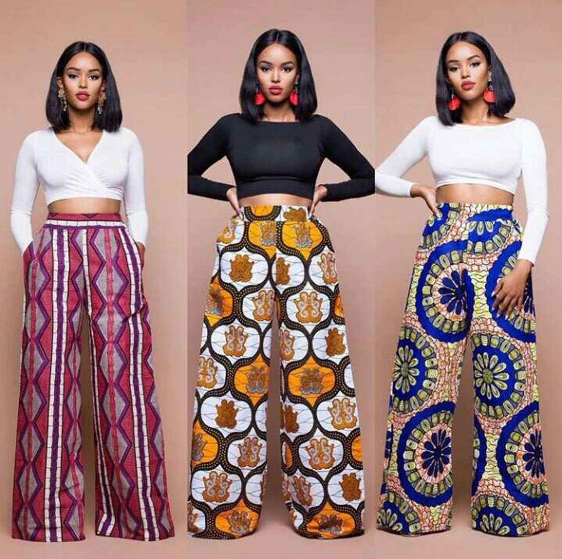 Ankara styles trousers for ladies best sale