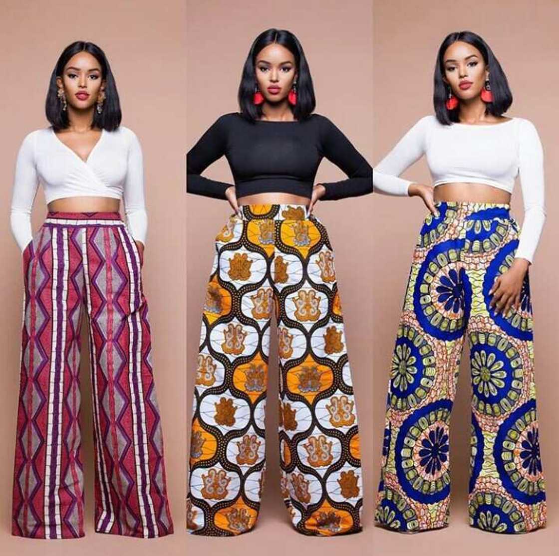 Ankara trousers styles for ladies Ankara trousers styles for ladies