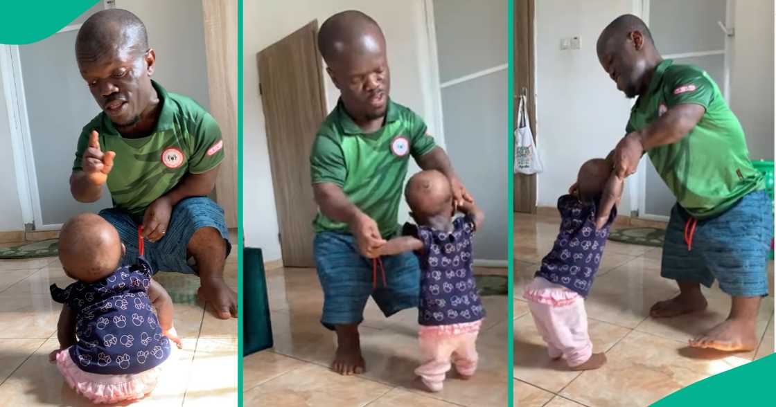 Nkubi shares sweet video of him and his daughter. Nkubi shares sweet video of him and his daughter.
