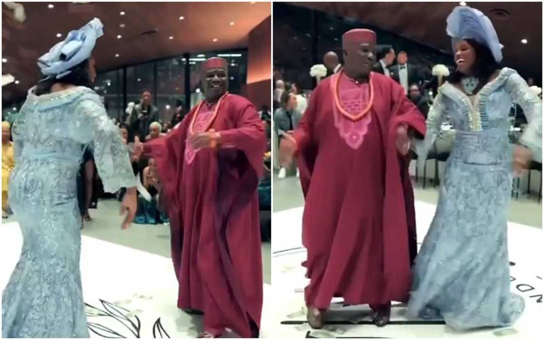 Dad takes to dance floor at his daughter's wedding, dancing to Goya Menor, Ameno Amapiano Remix Dad takes to dance floor at his daughter's wedding, dancing to Goya Menor, Ameno Amapiano Remix