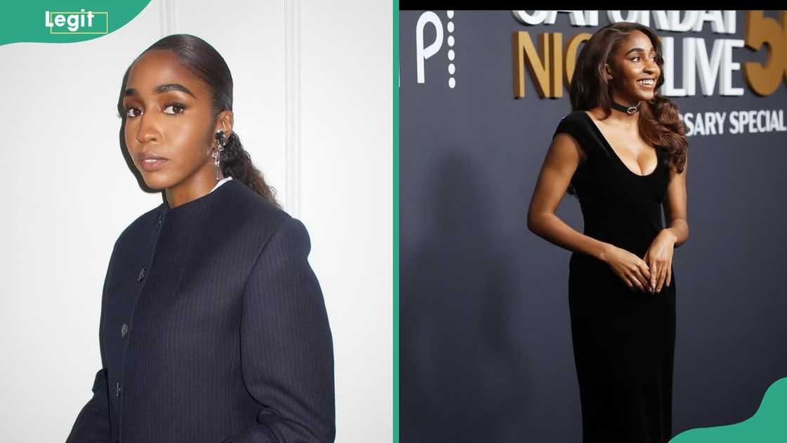 Ayo Edebiri attends an entertainment event Ayo Edebiri attends an entertainment event