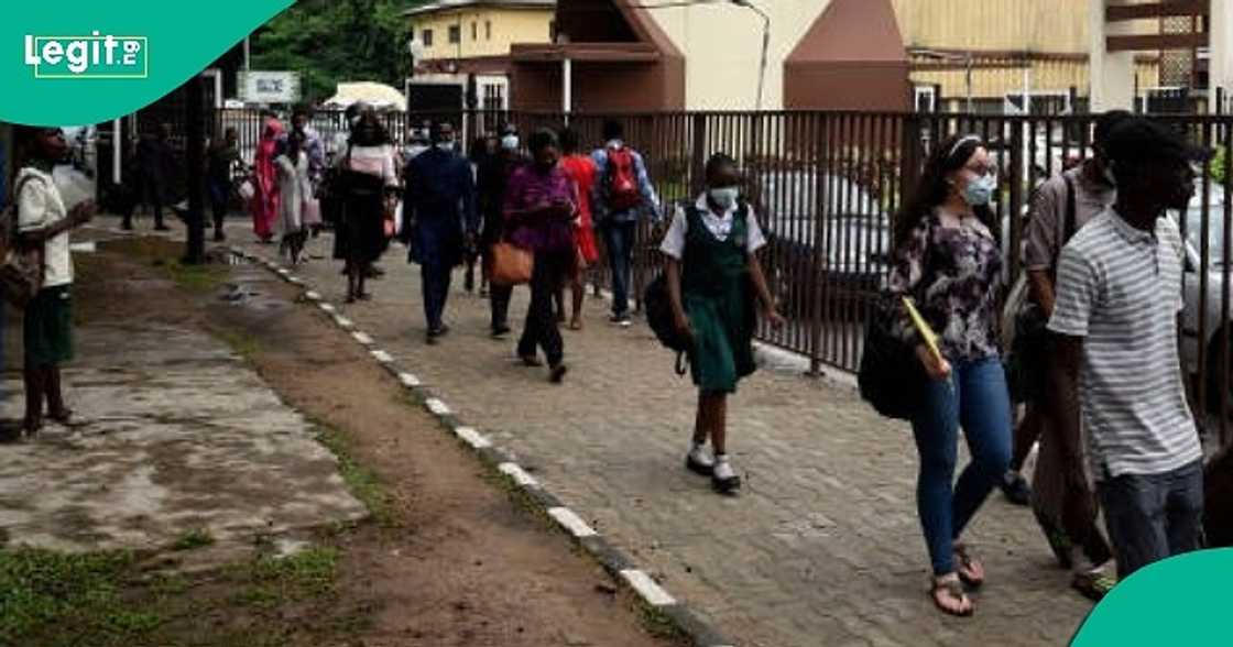UNIBEN students shattered as they beg lecturer to collect their scripts after a test. UNIBEN students shattered as they beg lecturer to collect their scripts after a test.