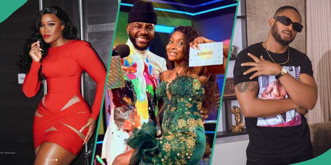 BBNaija All Stars CeeC, Ilebaye and Cross BBNaija All Stars CeeC, Ilebaye and Cross