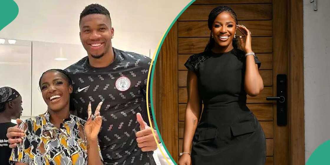 Hilda Baci hosts basketballer Antetokounmpo.