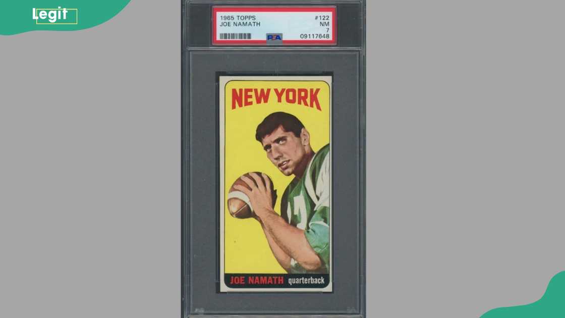 1965 Topps Joe Namath #122 1965 Topps Joe Namath #122