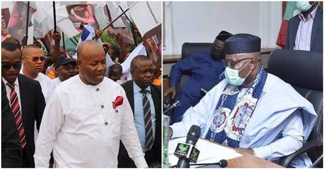 APC sacks Godswill Akpabio as party leader, gives reason for decision APC sacks Godswill Akpabio as party leader, gives reason for decision